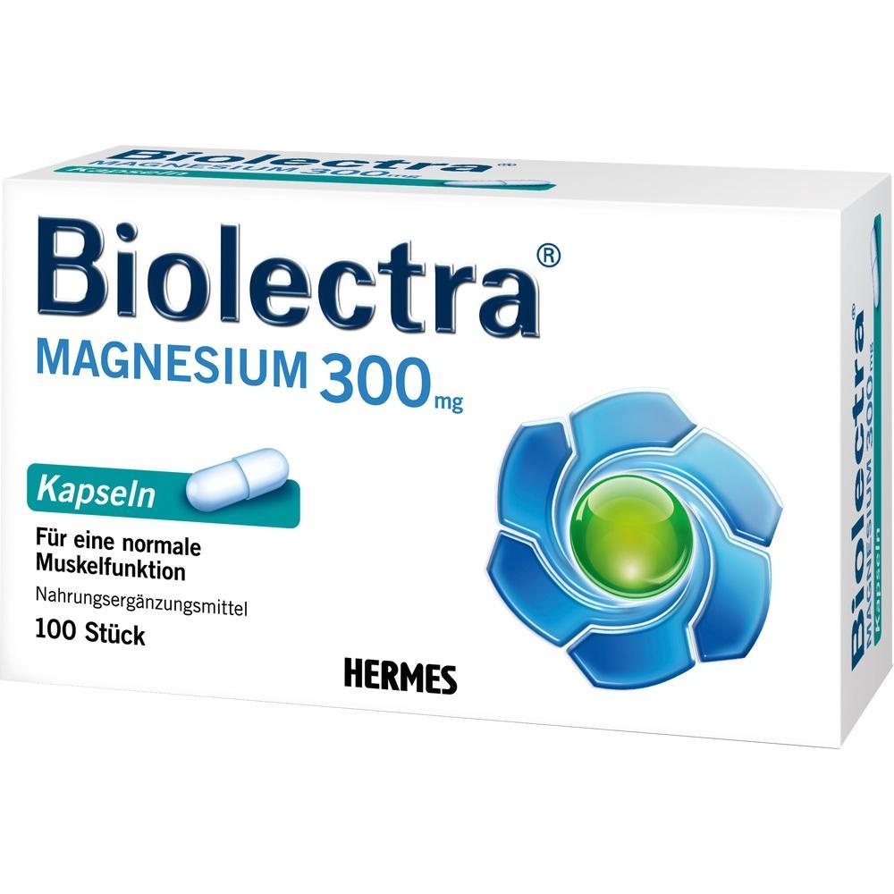 Wei&szlig;e Magnesium-Kapsel-Box mit blau-gr&uuml;nem Logo auf der rechten Seite.