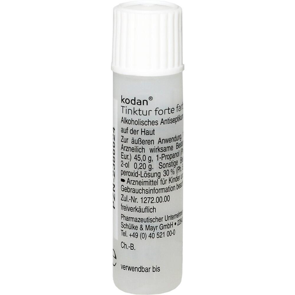 Wei&szlig;e Plastikflasche mit schwarzem Text und wei&szlig;em Schraubverschluss.