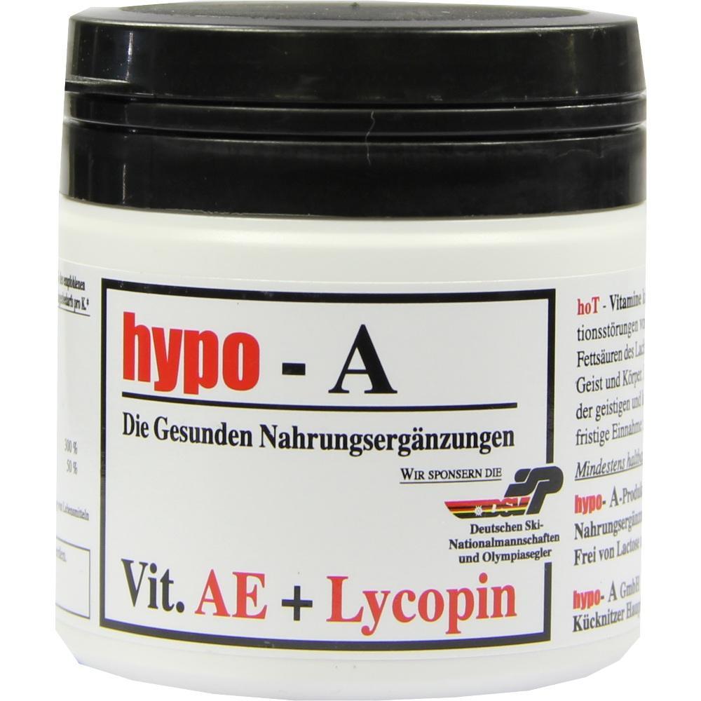 Eine Dose Nahrungserg&auml;nzungsmittel mit der Aufschrift "hypo-A".