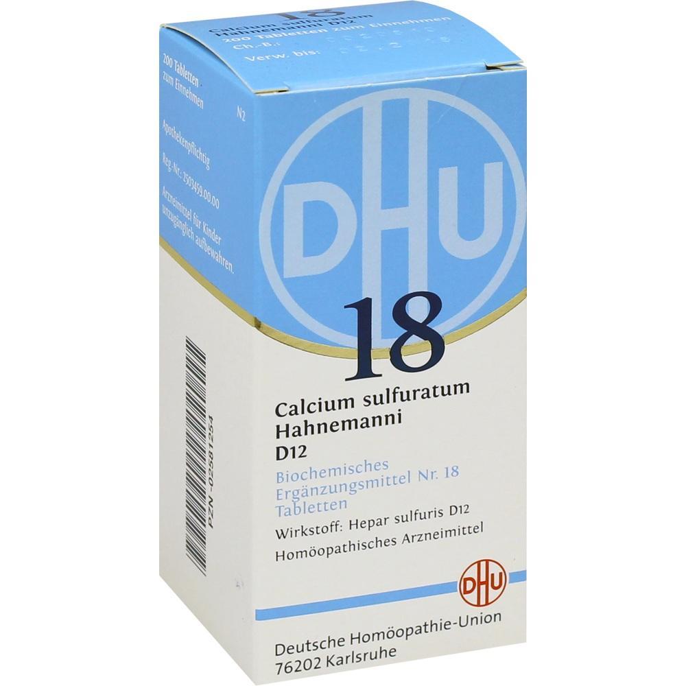 Eine Packung hom&ouml;opathischer Tabletten der Marke DHU mit blauer Aufschrift.