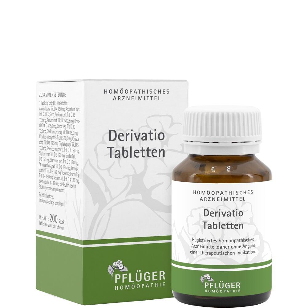 Braunes Fl&auml;schchen und Schachtel mit hom&ouml;opathischen Tabletten der Marke Pfl&uuml;ger.