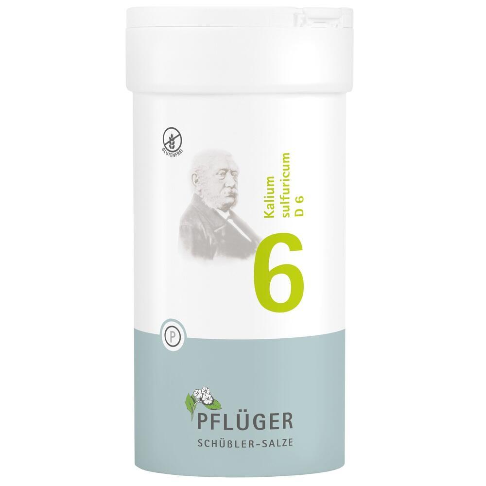 Eine Sch&uuml;&szlig;ler-Salze-Packung mit der Nummer 6 von Pfl&uuml;ger.