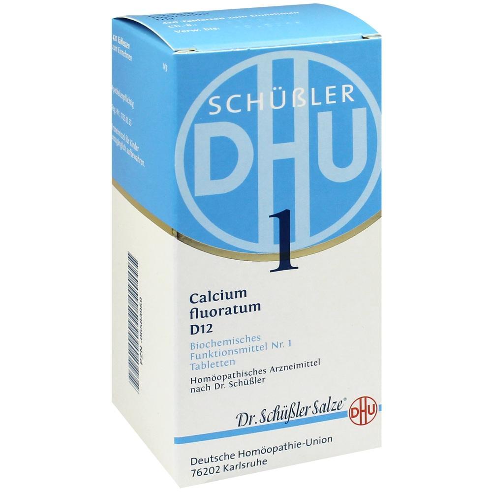 Eine Schachtel mit hom&ouml;opathischen Tabletten von Dr. Sch&uuml;&szlig;ler.
