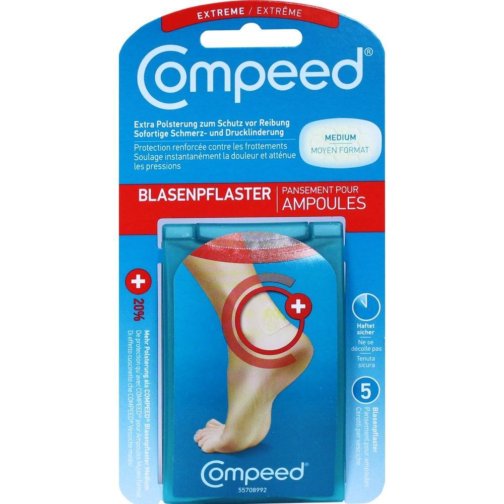 Packung Compeed Blasenpflaster f&uuml;r F&uuml;&szlig;e.