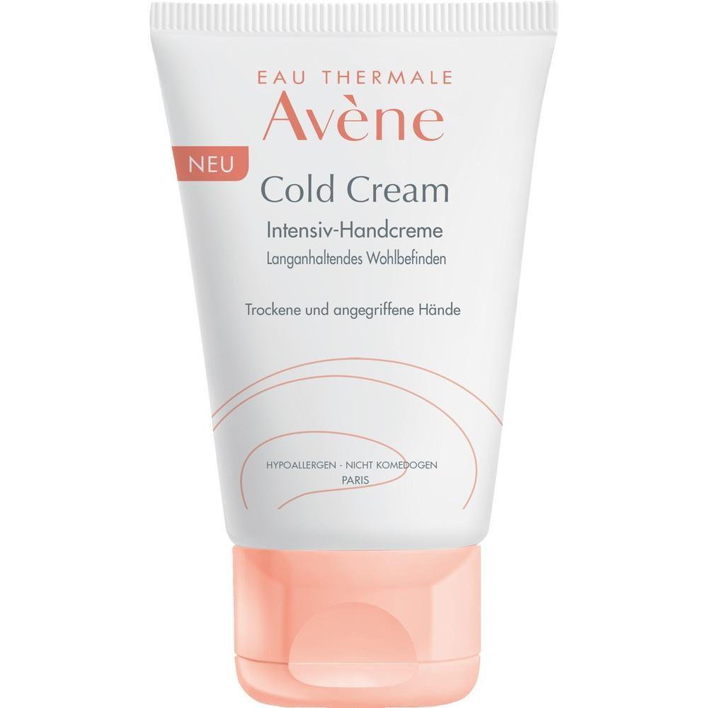 Weiße Tube mit Handcreme für trockene Hände von Avène.